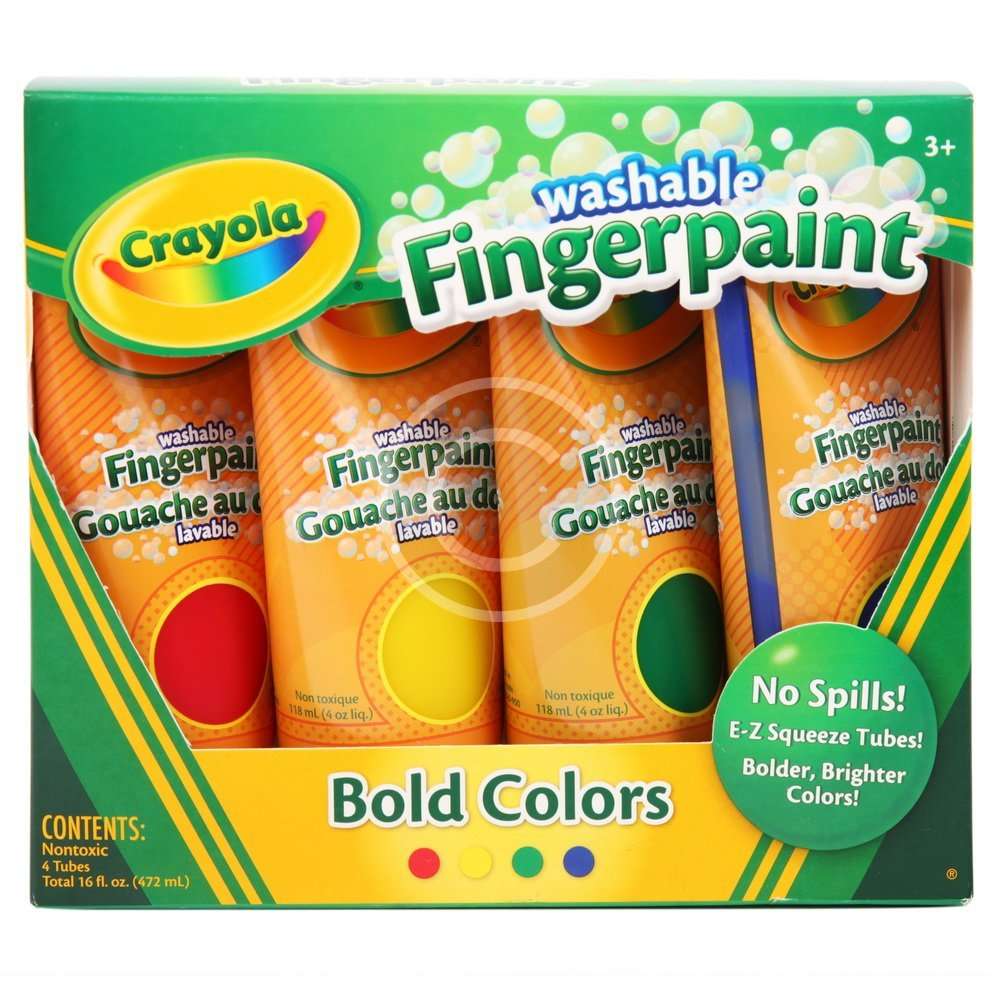 Washable Fingerpaints Primary 1